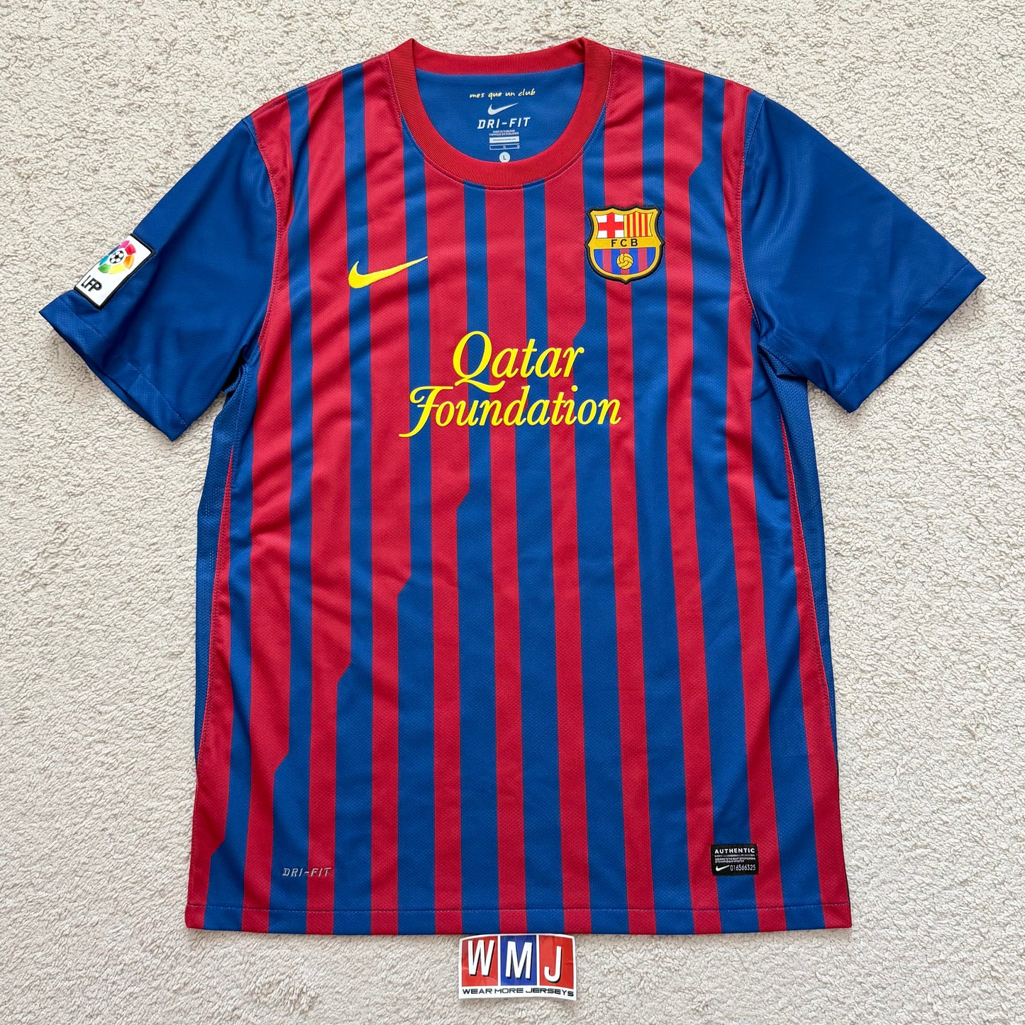 Barcelona 2011/12 home x Messi #10 (L)
