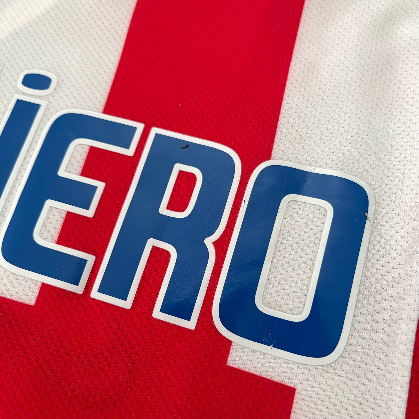 Atletico Madrid 2010/11 home x Sergio 'Kun' Agüero #10 (M)