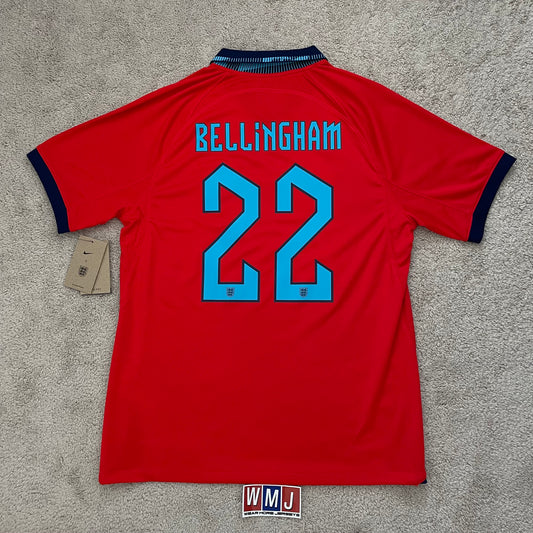 England 2022 World Cup away x Jude Bellingham #22 (L) *BRAND NEW WITH TAGS