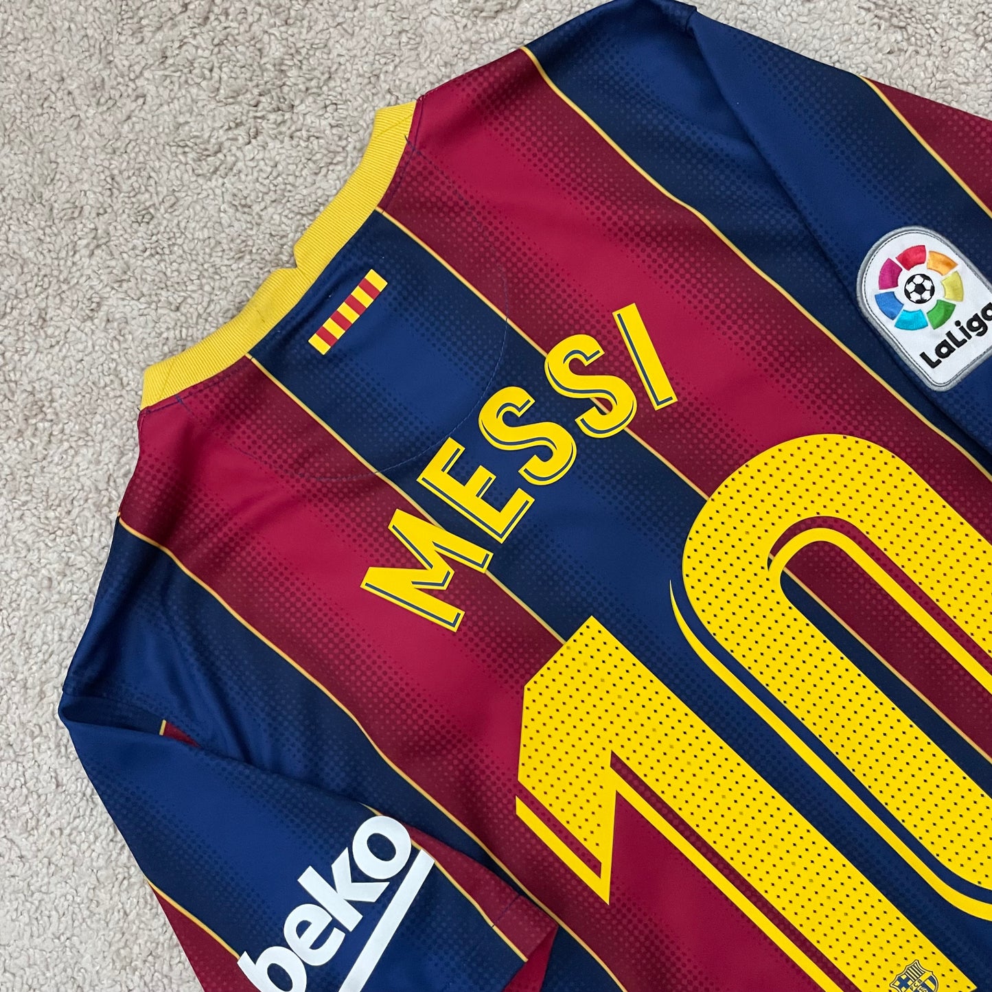 Barcelona 2020/21 home x Messi #10 (L)
