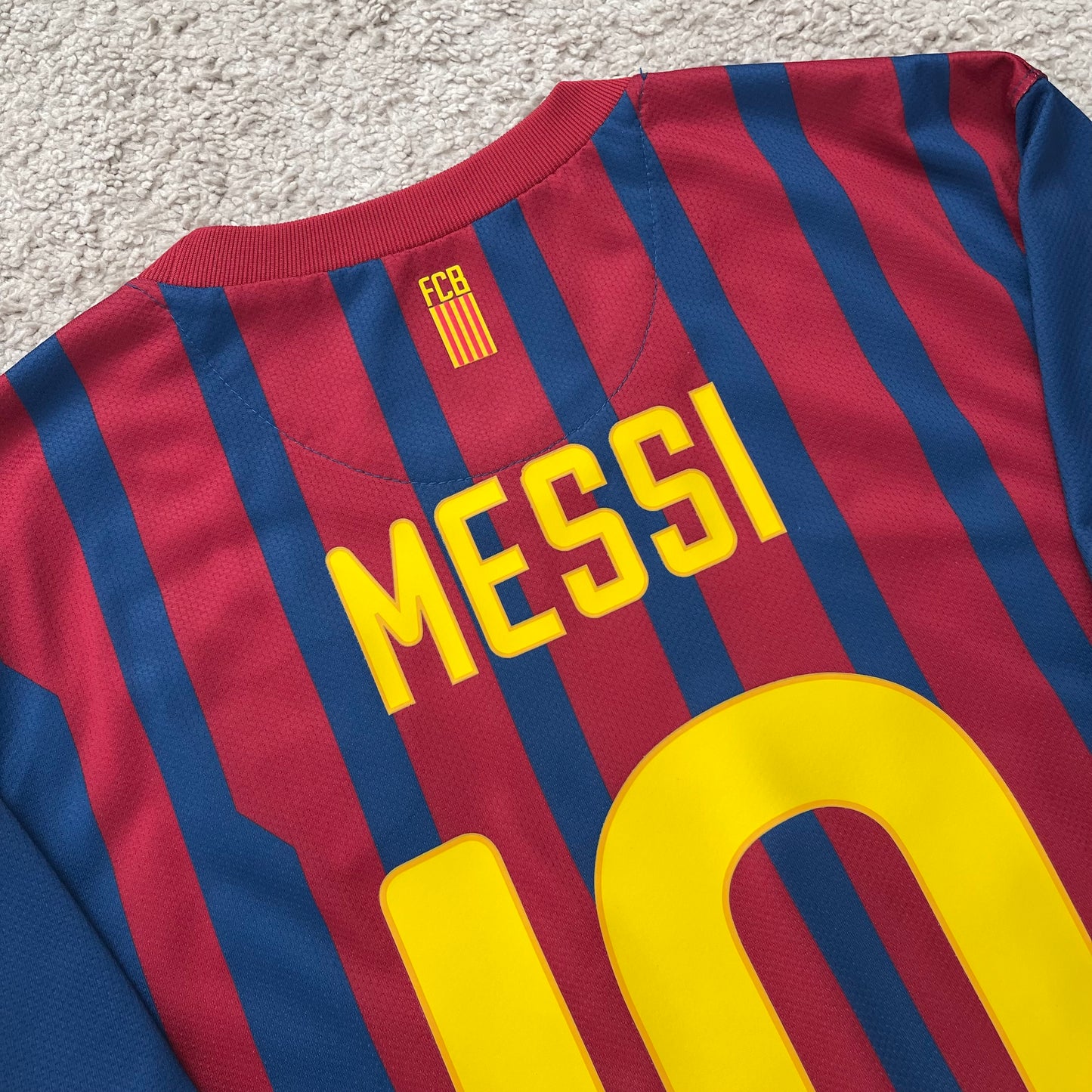 Barcelona 2011/12 home x Messi #10 (M)