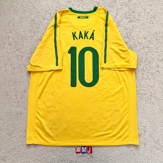 Brazil 2010 World Cup home x Kaka' #10 (XXL)