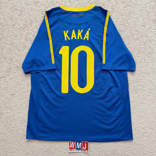 Brazil 2010 World Cup away x Ricardo Kaká #10 (M)