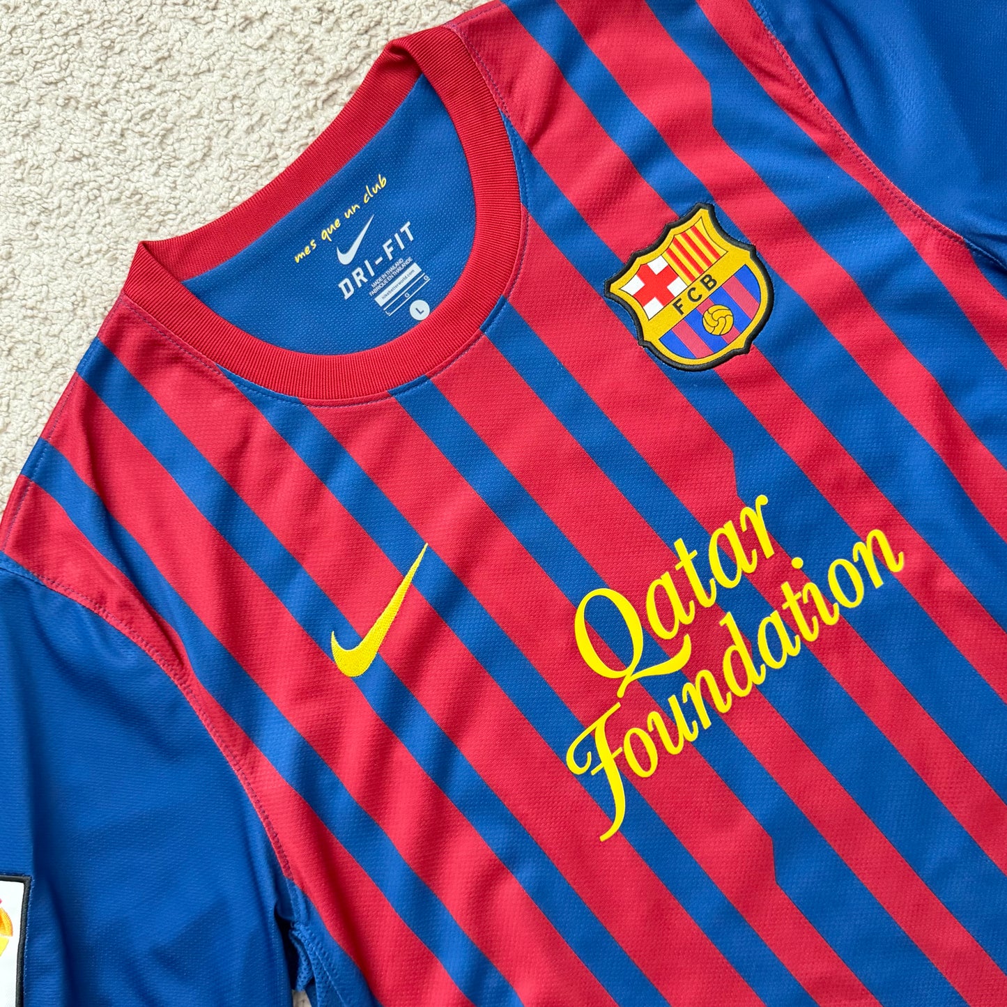 Barcelona 2011/12 home x Messi #10 (L)
