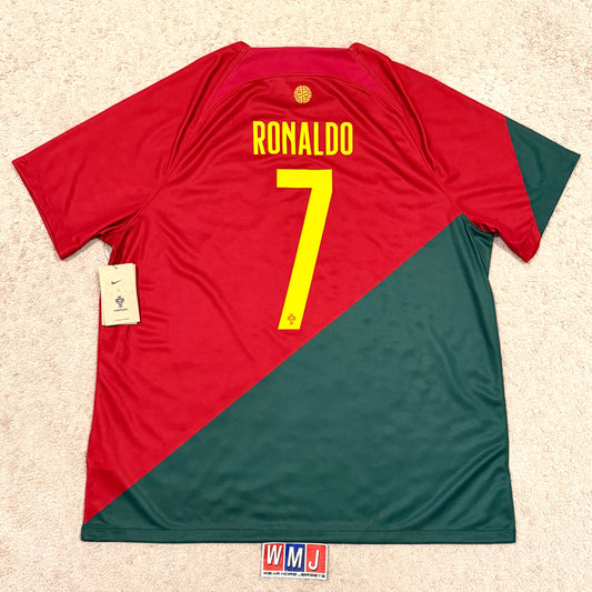 Portugal 2022 World Cup home x Cristiano Ronaldo #7 (XXL) *BRAND NEW WITH TAGS