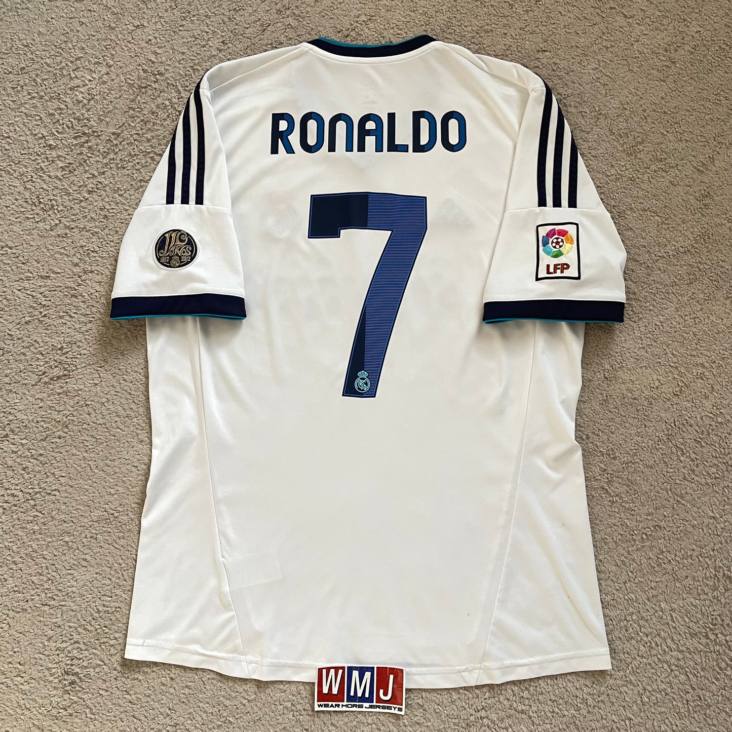 Real Madrid 2012/13 110th ANNIVERSARY home x Cristiano Ronaldo #7 (L)