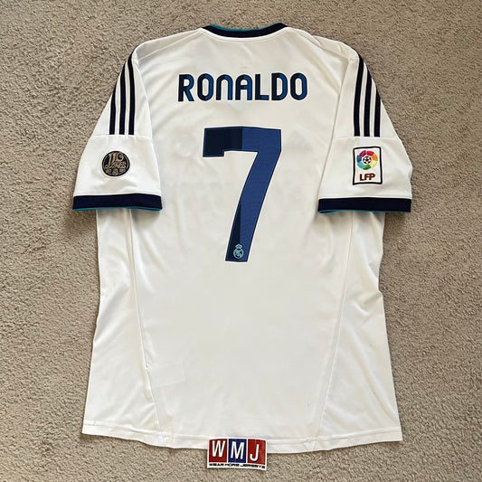 Real Madrid 2012/13 110th ANNIVERSARY home x Cristiano Ronaldo #7 (L)
