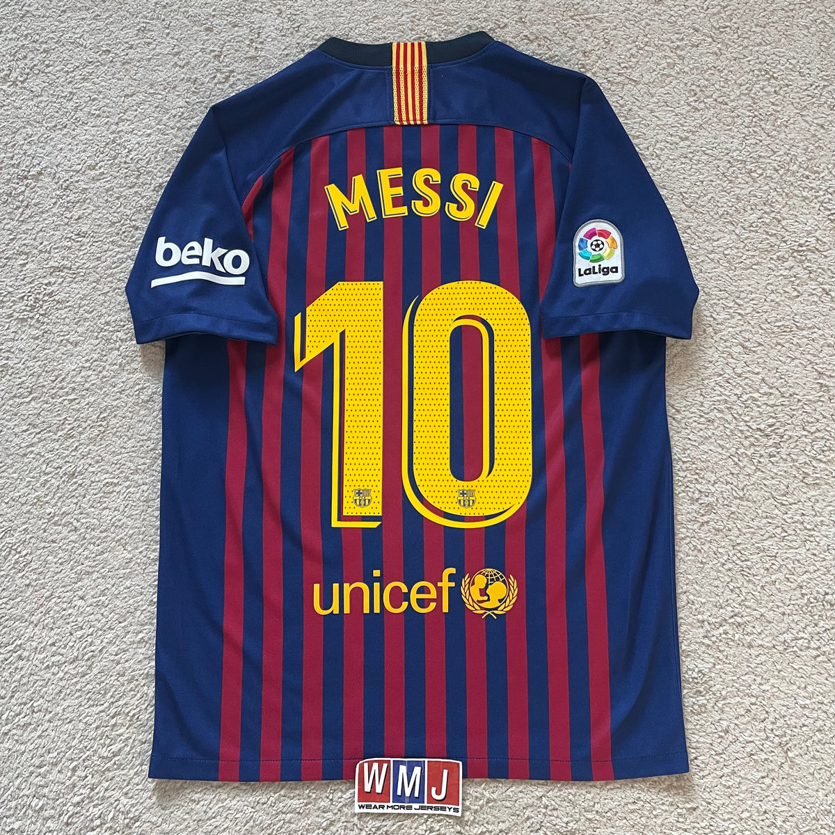 Barcelona 2018/19 home x Messi #10 (M)