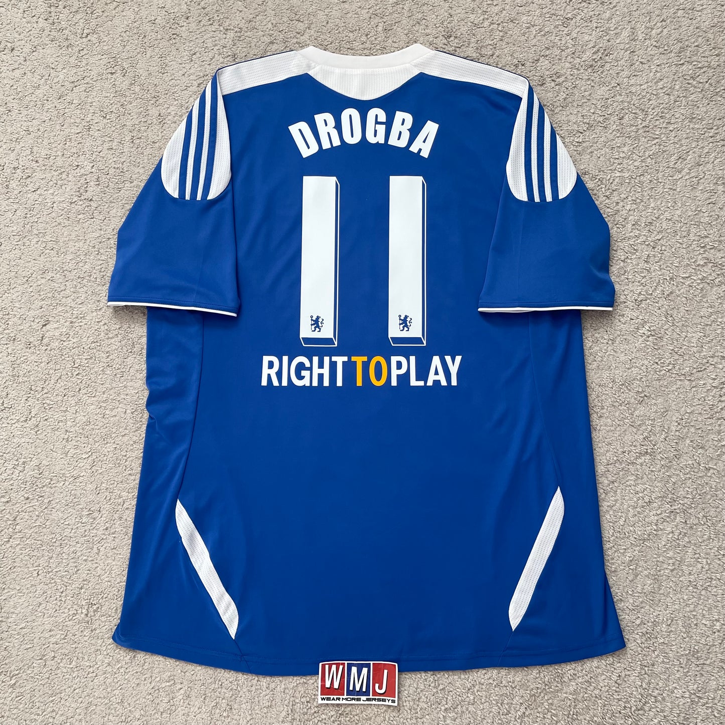 Chelsea 2011/12 home CHAMPIONS LEAGUE WINNERS x Didier Drogba #11 (XXL)