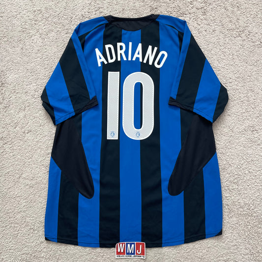 Inter 2005/06 home x Adriano #10 (L)