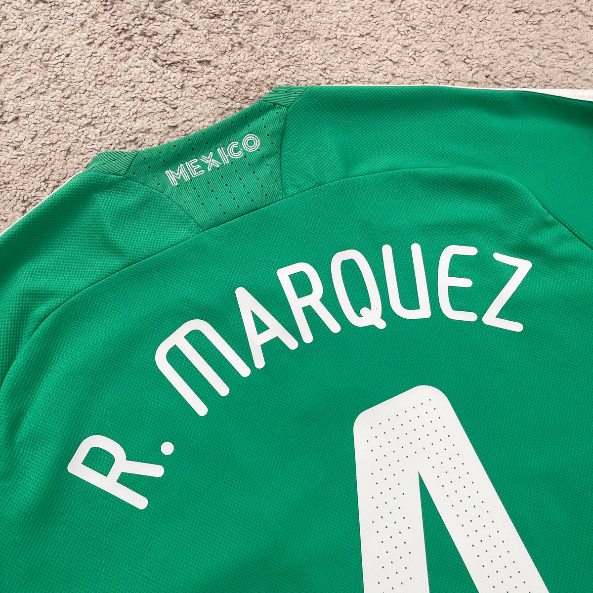 Mexico 2008/09 home 3/4 SLEEVES x Rafa Marquez #4 (L)