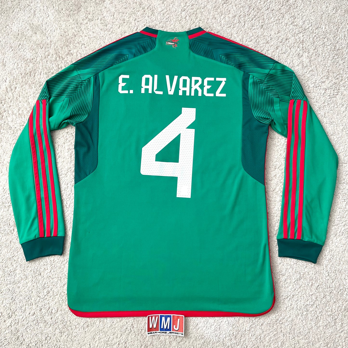Mexico 2022 World Cup home LONG SLEEVES x Edson Alvarez #4 (L)