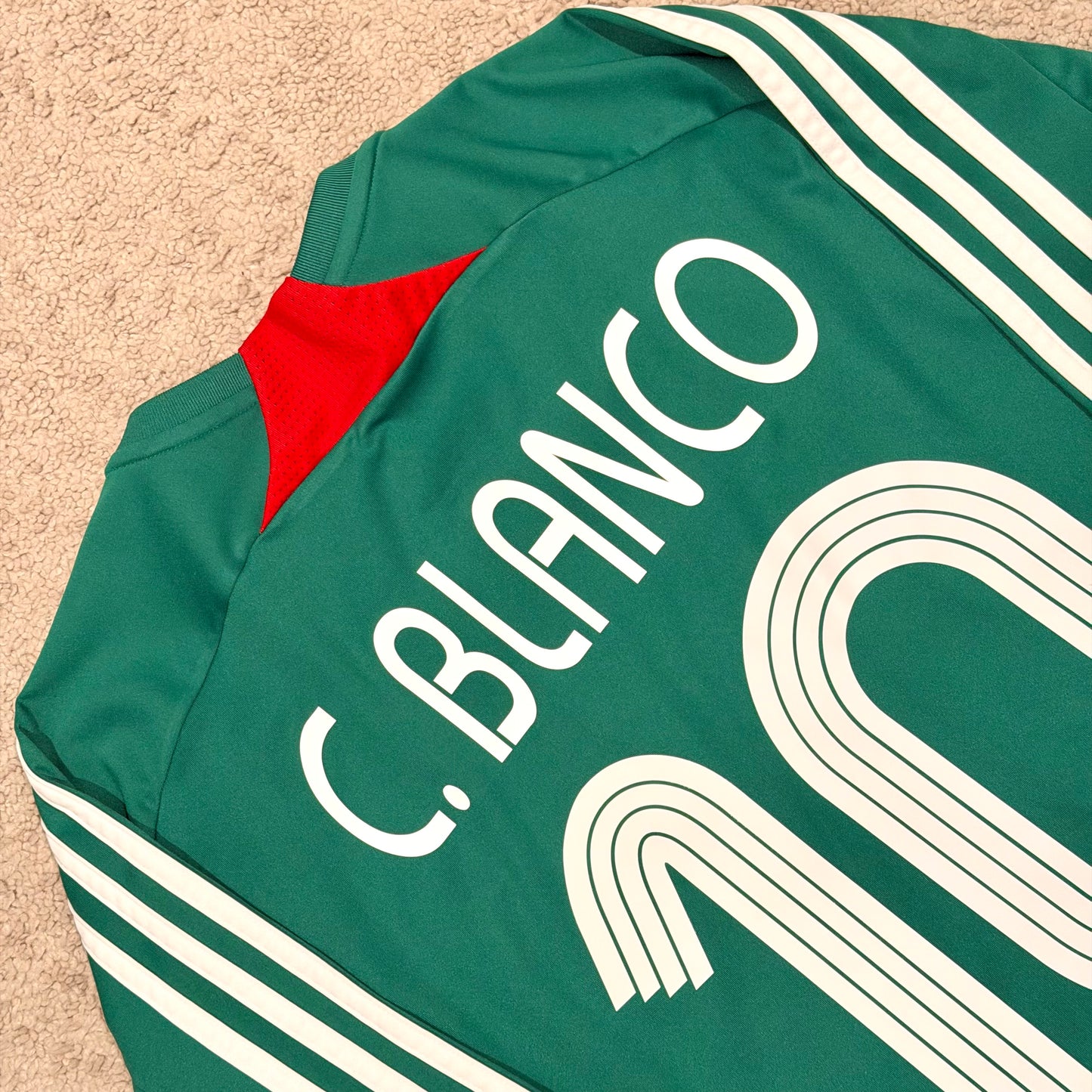 Mexico 2007/08 home x Cuauhtémoc Blanco #10 (XL)