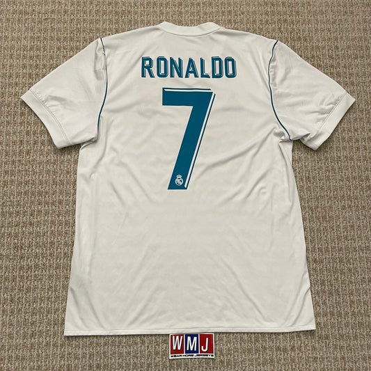 Real Madrid 2017/18 home x Cristiano Ronaldo #7 (L)