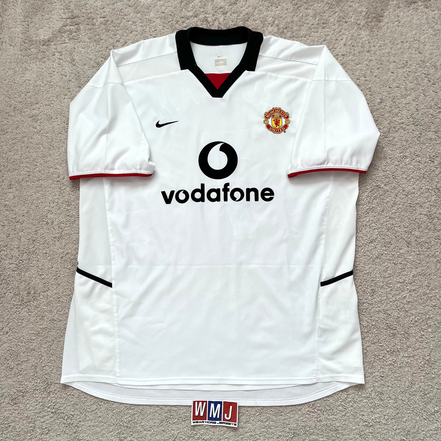 Manchester United 2002/03 away x David Beckham #7 (XXL)