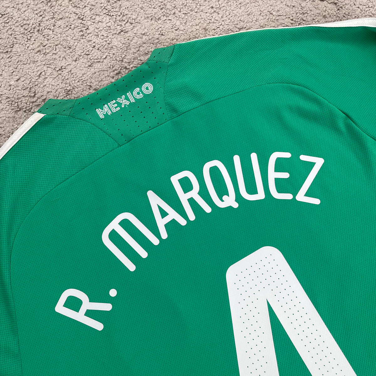 Mexico 2008/09 home 3/4 SLEEVES x Rafa Marquez #4 (L)