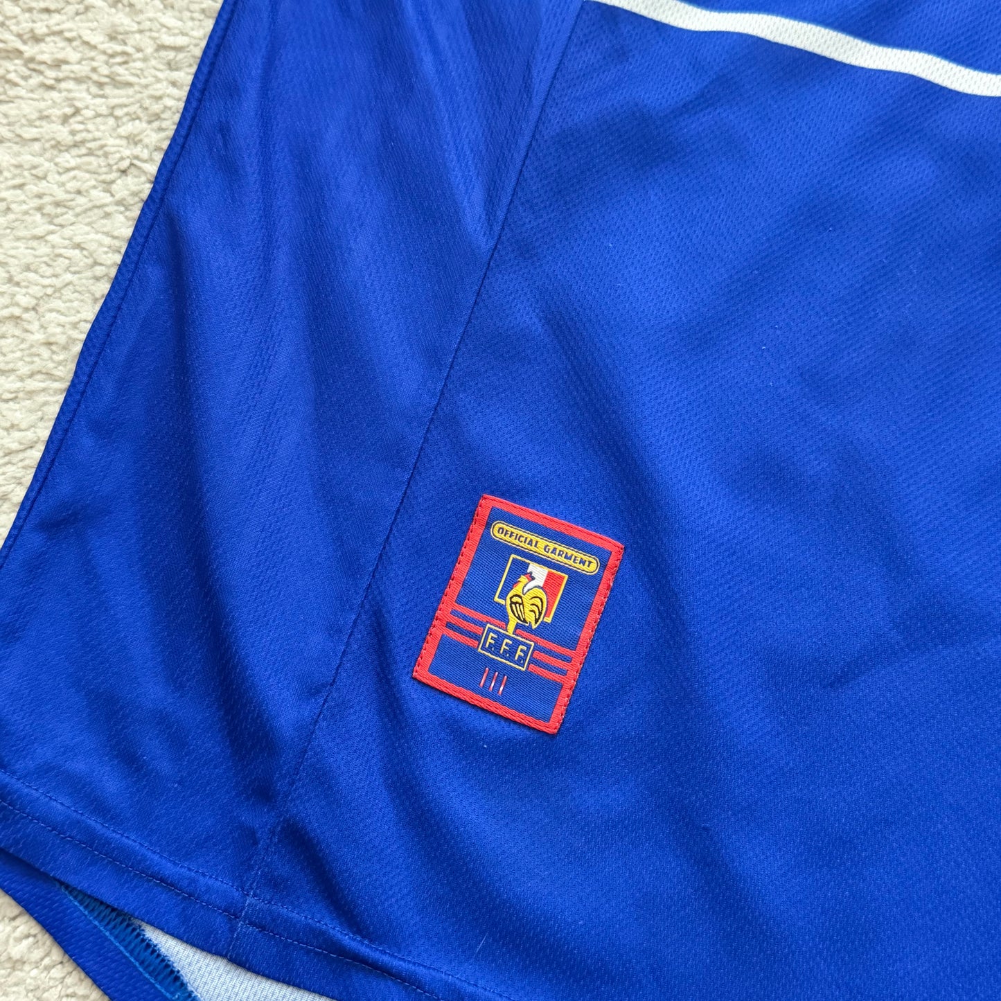France 1998 World Cup home x Zinedine Zidane #10 (XL)