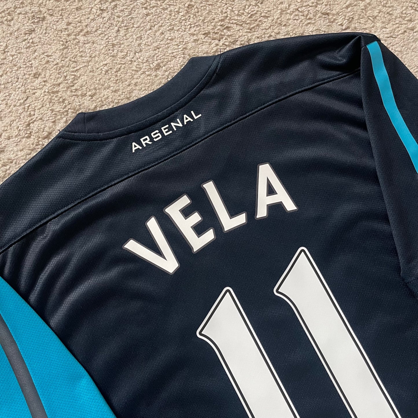 Arsenal 2011/12 away 125th ANNIVERSARY x Carlos Vela #11 (XL)