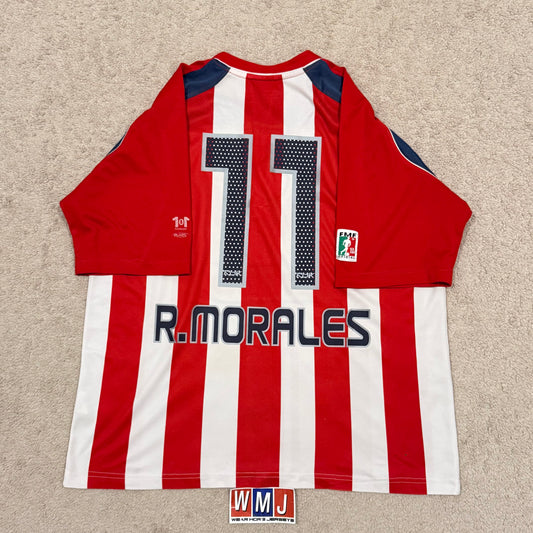 Chivas de Guadalajara 2006/07 home x Ramon Morales #11 (M)