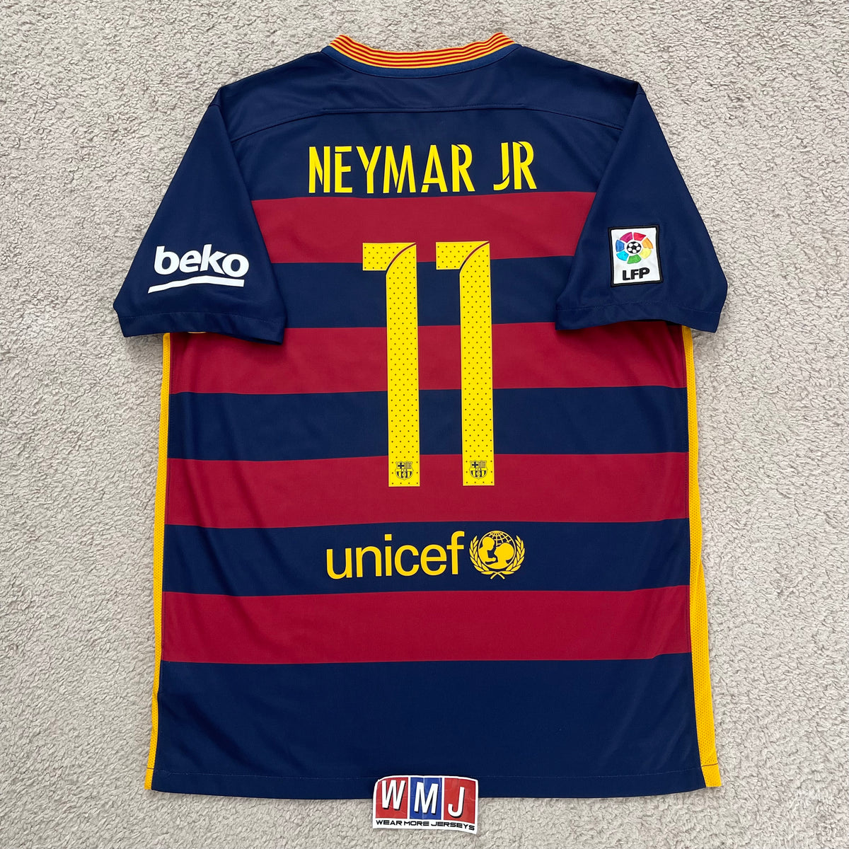 Barcelona 2015/16 home x Neymar Jr #11 (L)