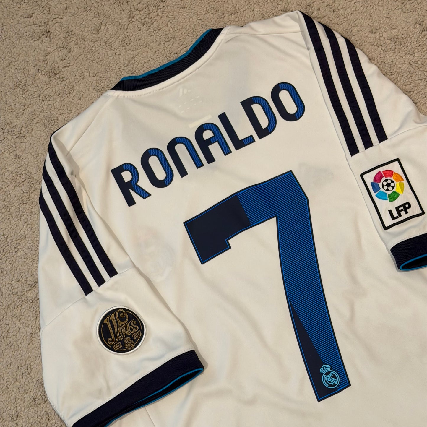 Real Madrid 2012/13 110th ANNIVERSARY home x Cristiano Ronaldo #7 (L)