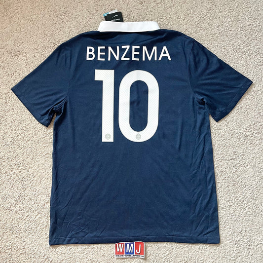 France 2014 World Cup home x Karim Benzema #10 (L) *BRAND NEW WITH TAGS