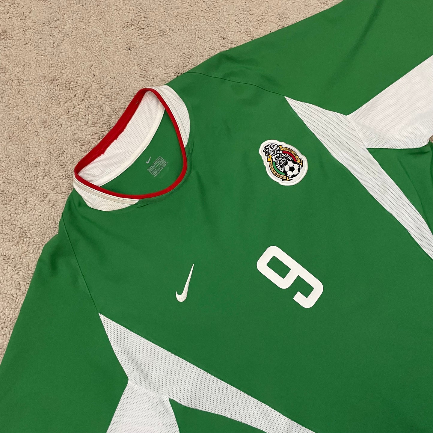 Mexico 2003 home x Jared Borgetti #9 (XL)