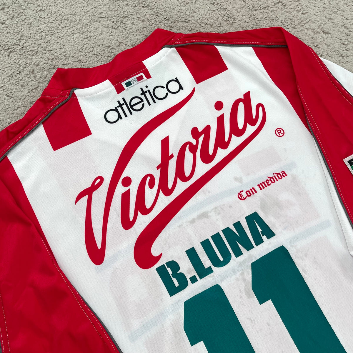 Necaxa 2001/02 home x Braulio Luna #11 (XL)