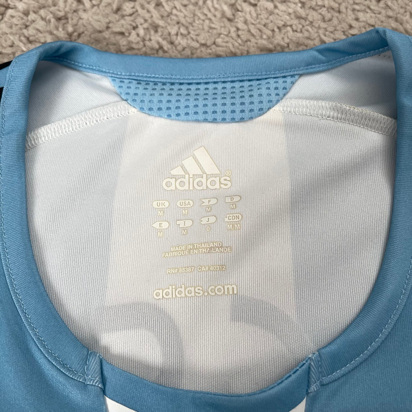 Argentina 2006 World Cup home x Messi #19 (M)