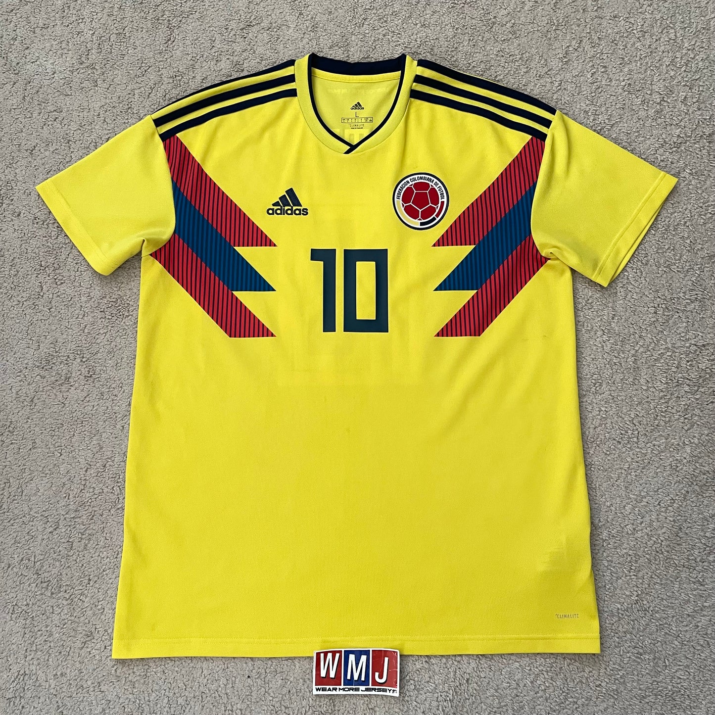 Colombia 2018 World Cup home x James Rodriguez #10 (L)