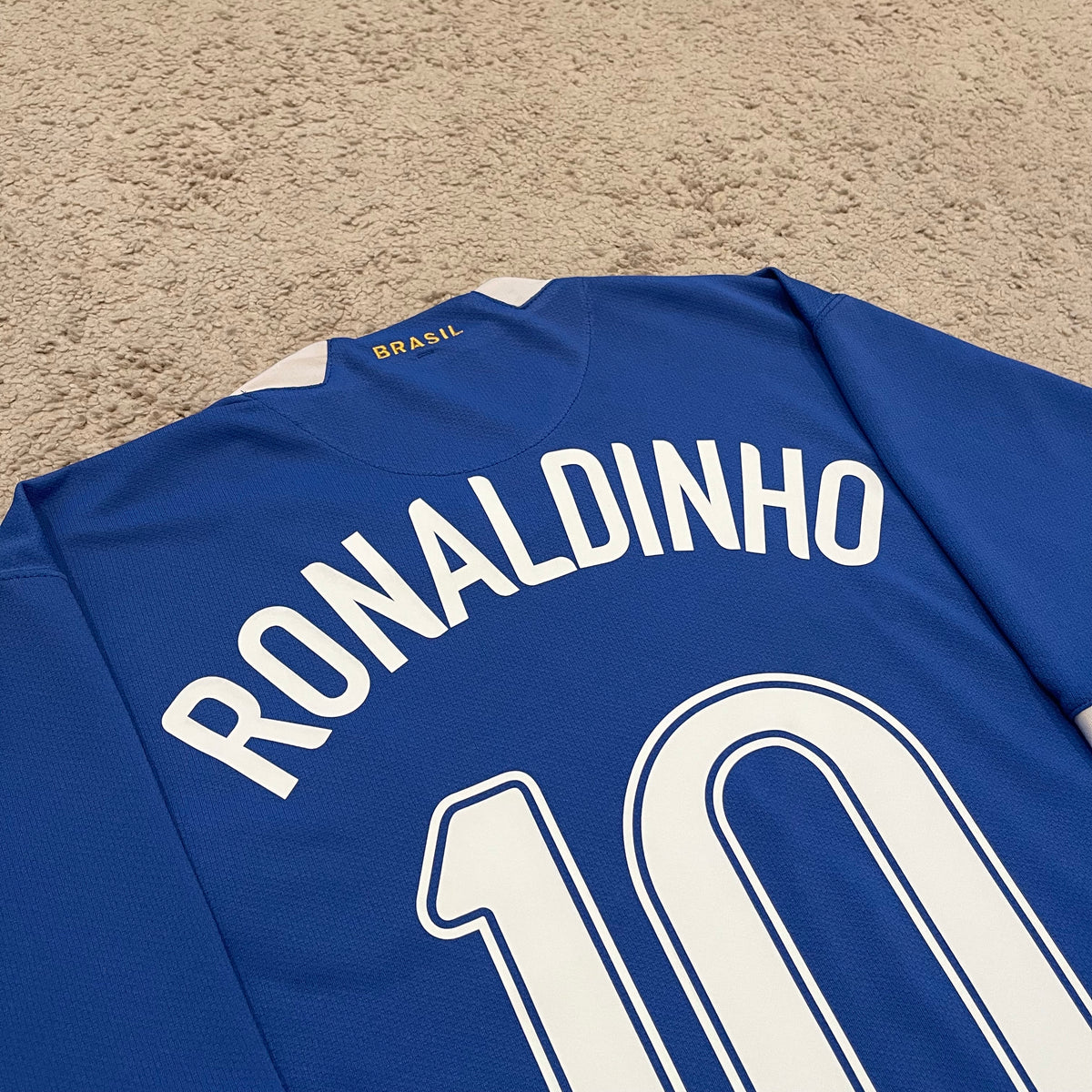 Brazil 2006 World Cup away x Ronaldinho #10 (XL)