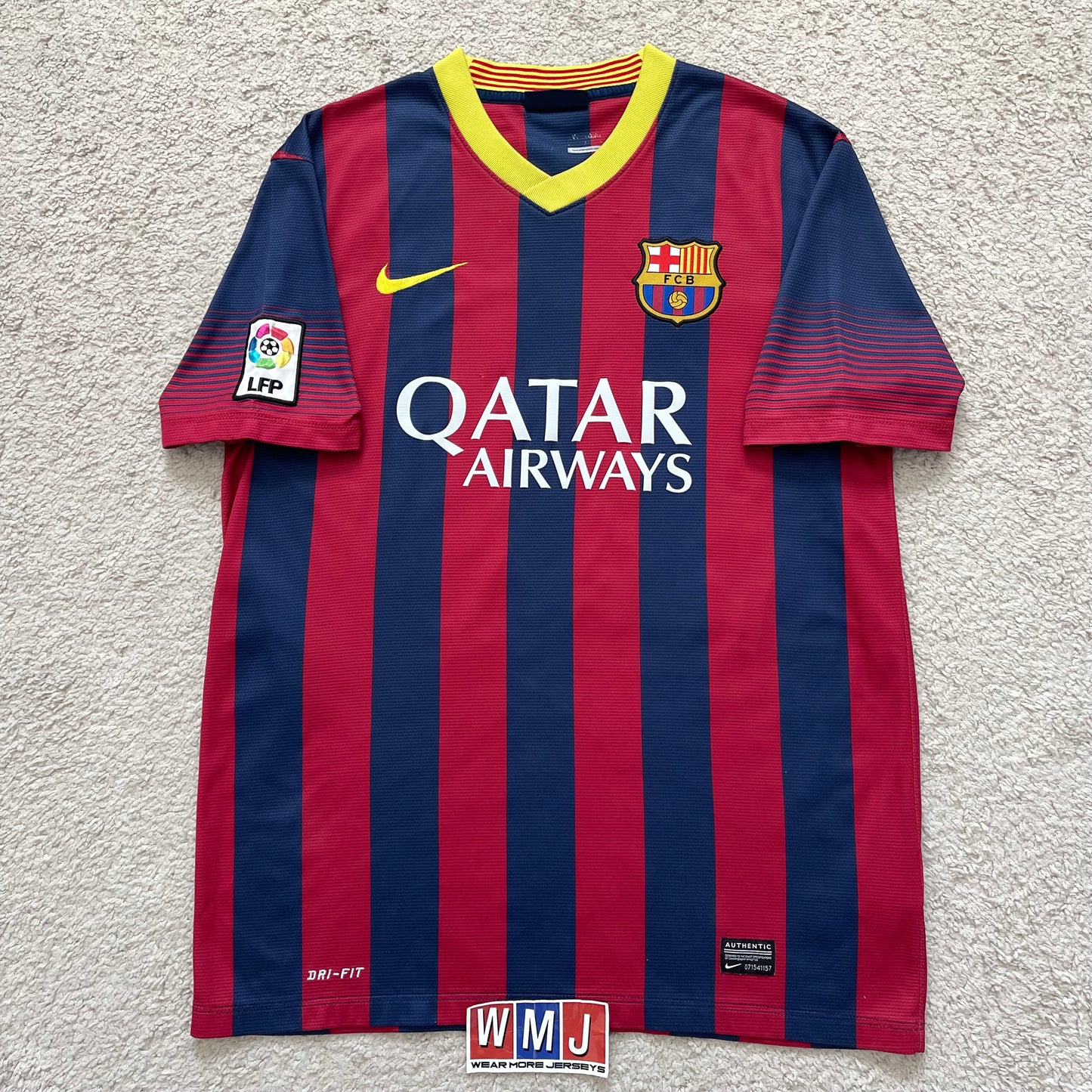 Barcelona 2013/14 home x Messi #10 (M)