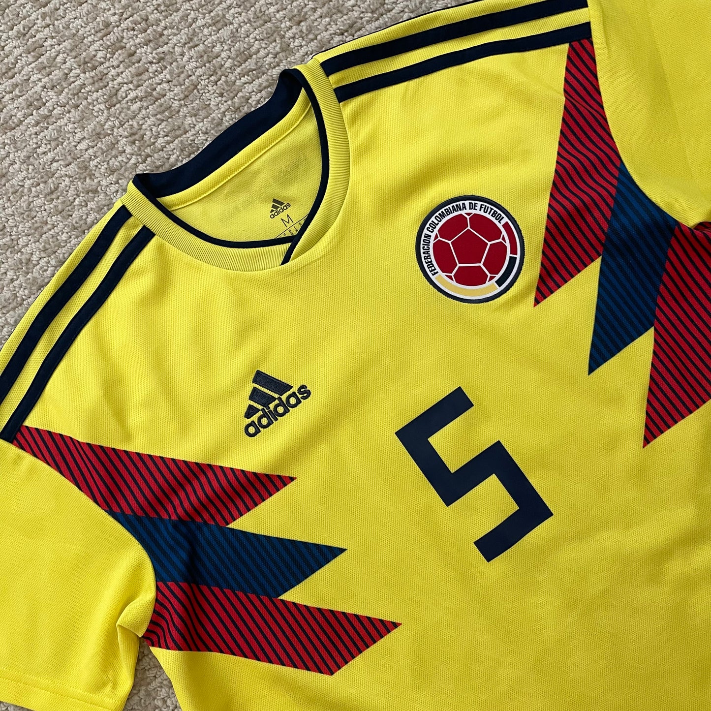 Colombia 2018 World Cup home x Wilmar Barrios #5 (M)