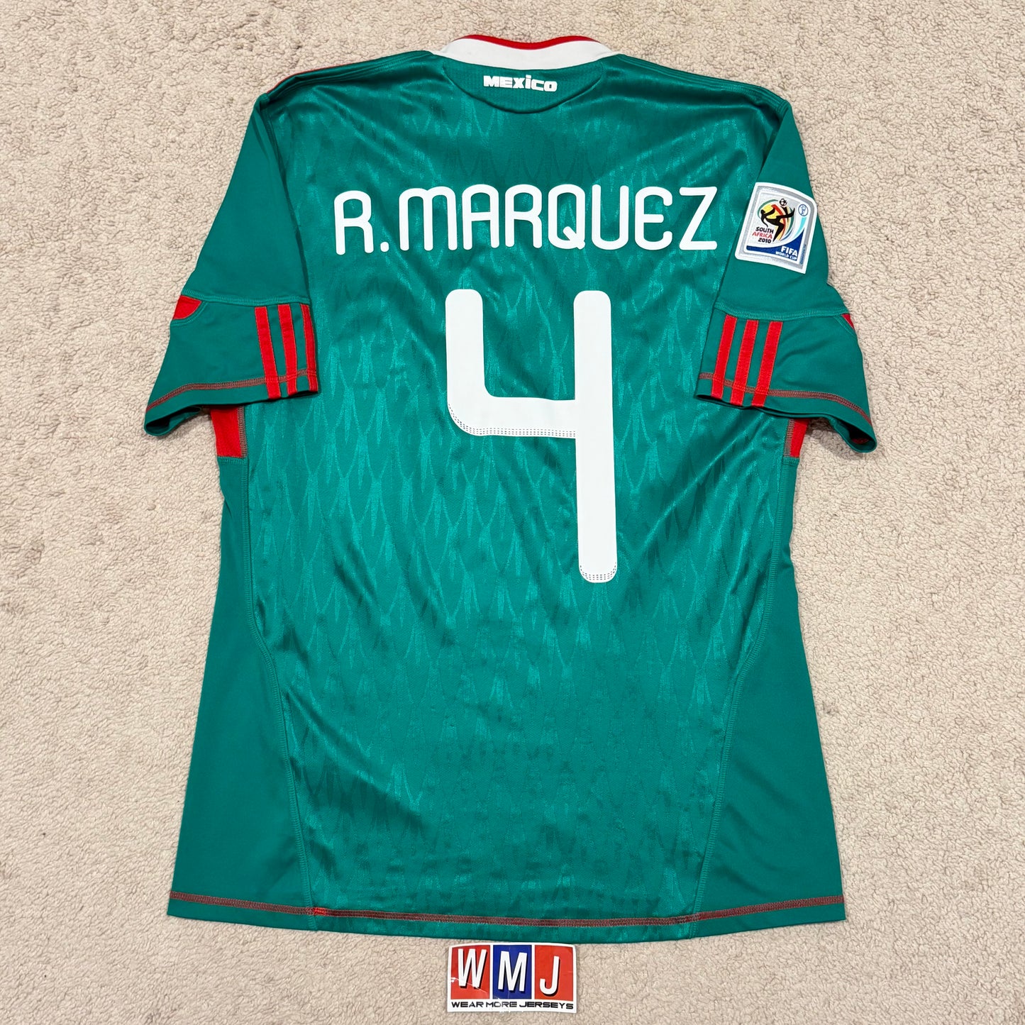 Mexico 2010 World Cup home x Rafa Marquez #4 (M)