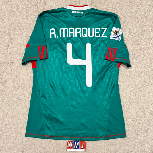 Mexico 2010 World Cup home x Rafa Marquez #4 (M)
