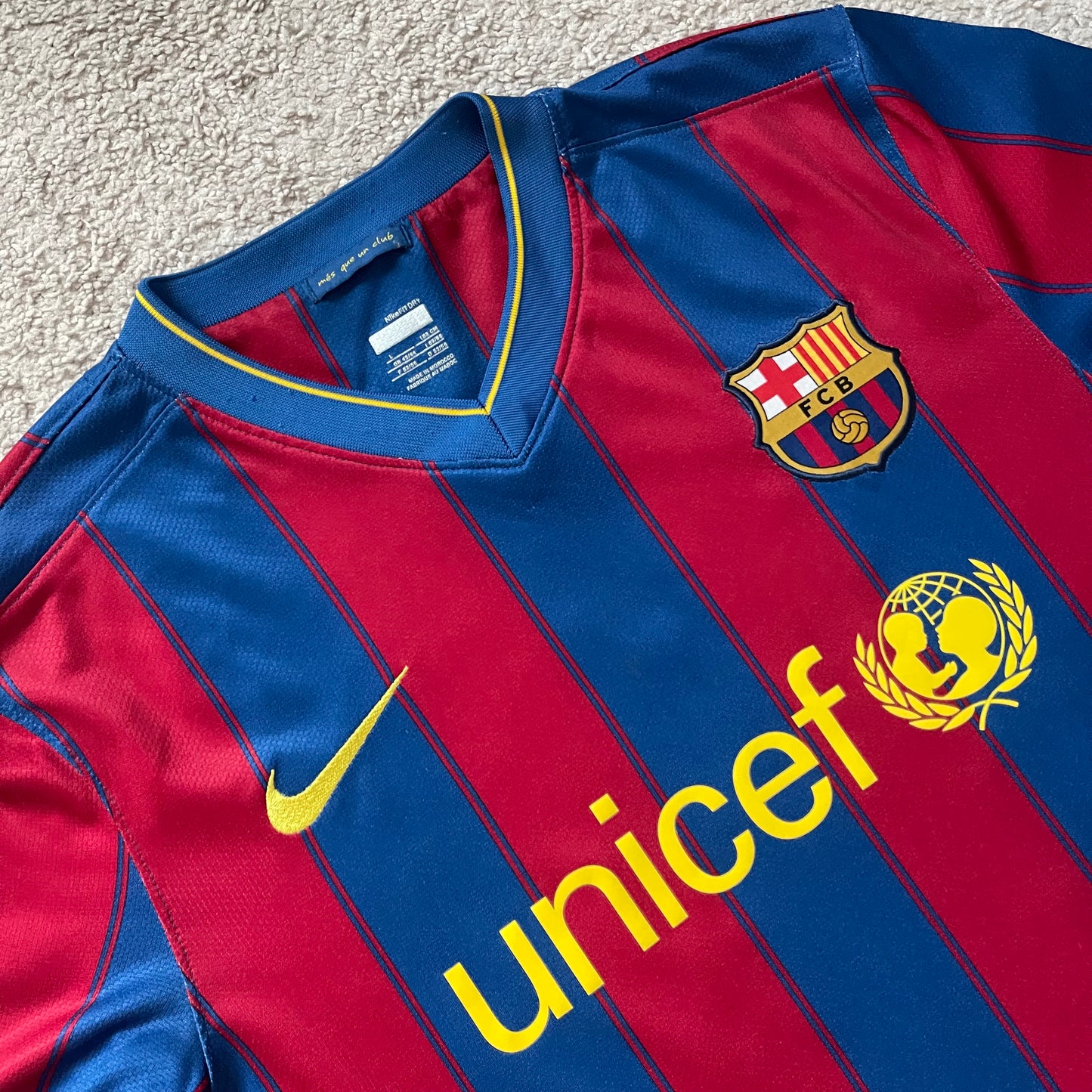 Barcelona 2009/10 home x Messi #10 (L)