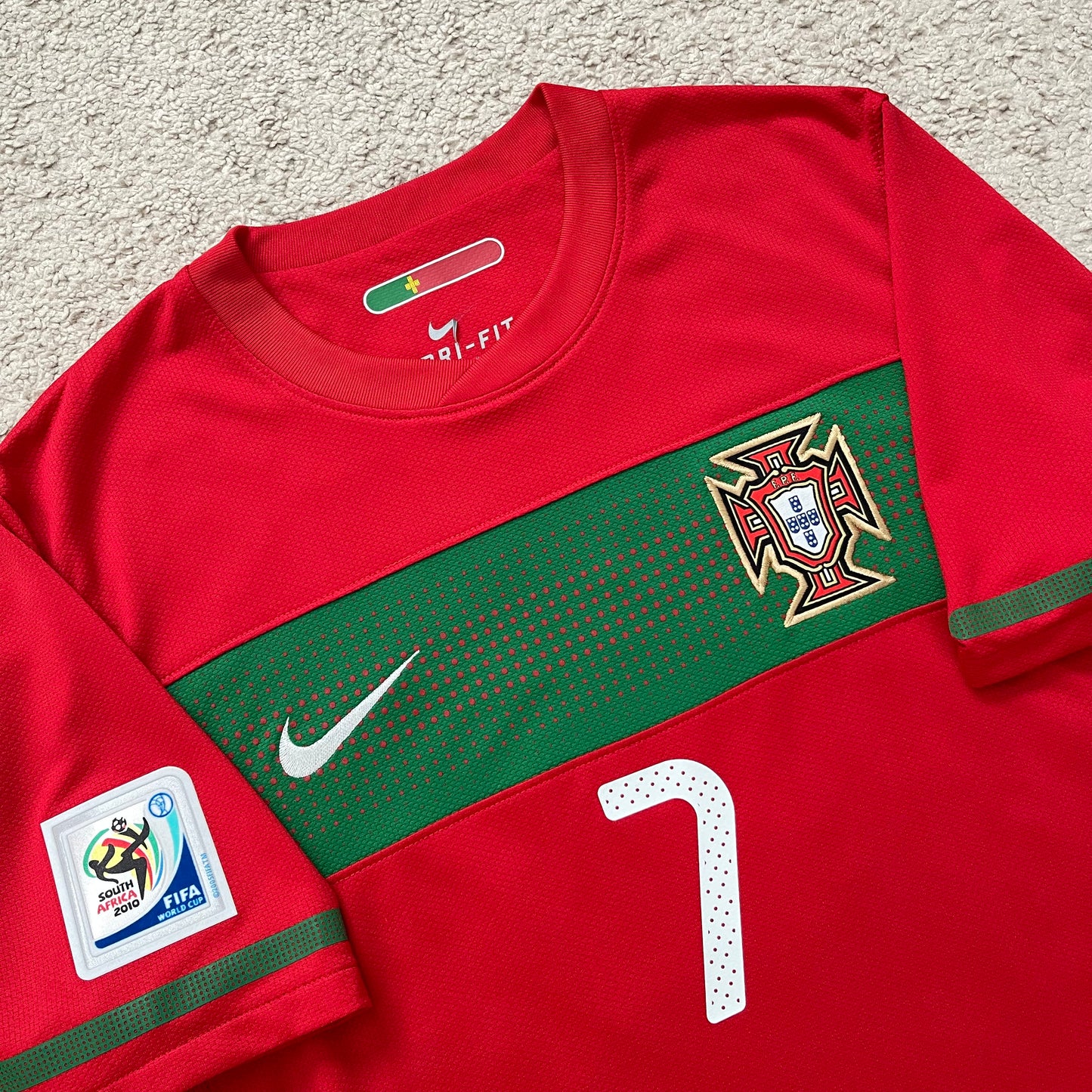 Portugal 2010 World Cup home x Cristiano Ronaldo #7 (M)