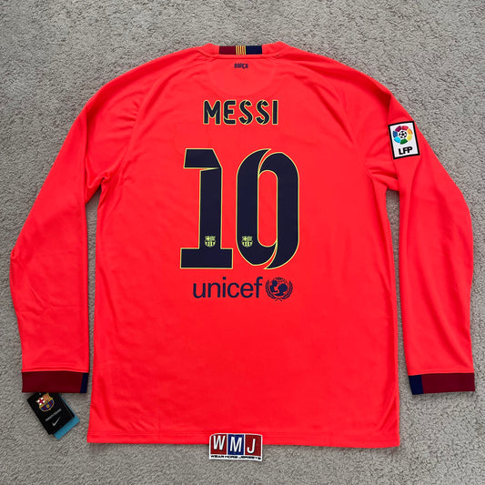 Barcelona 2014/15 away LONG SLEEVES x Messi #10 (XL) *BRAND NEW WITH TAGS
