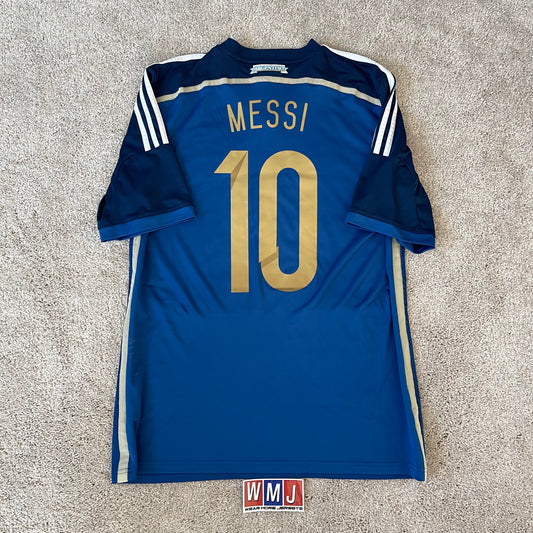 Argentina 2014 World Cup away x Messi #10 (L)