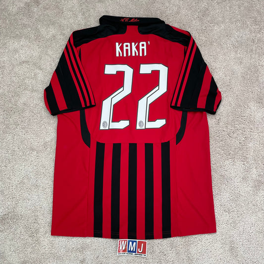 AC Milan 2007/08 home x Ricardo Kaká #22 (L)