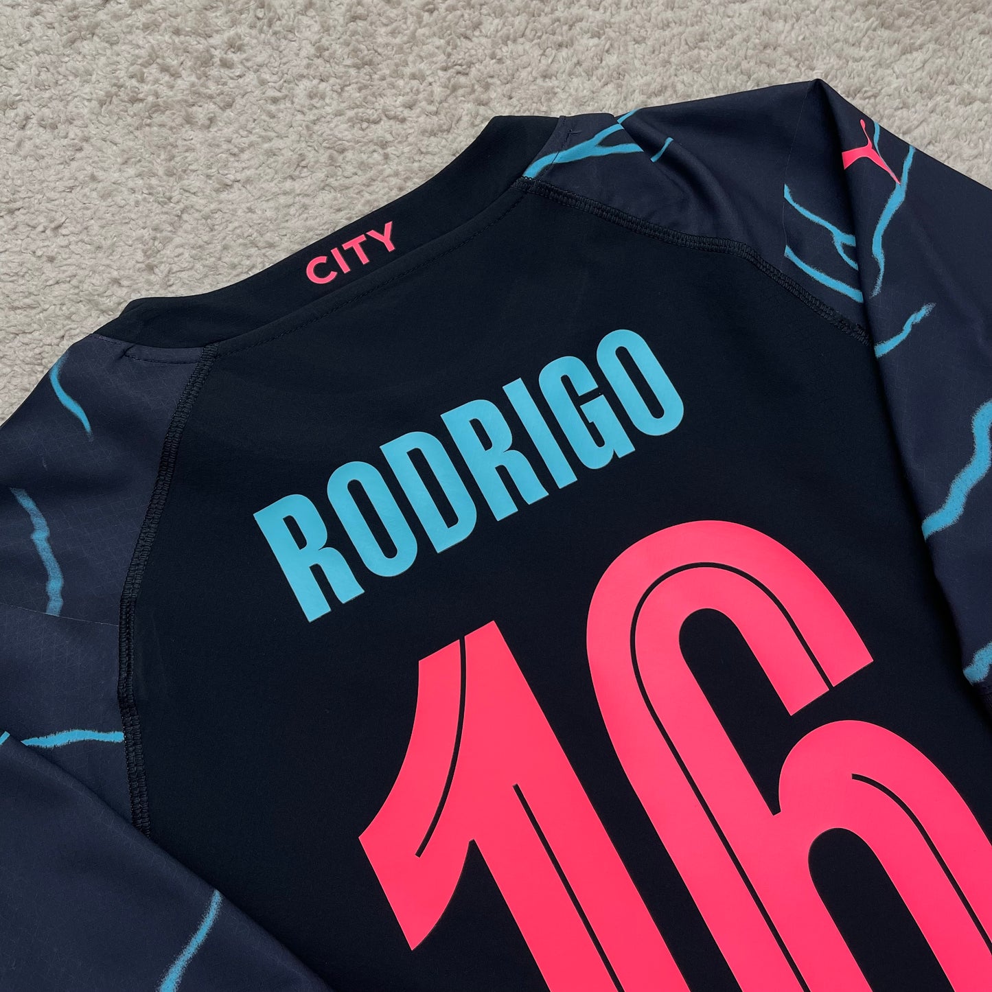 Manchester City 2023/24 third PLAYER VERSION x Rodri #16 (XXL)