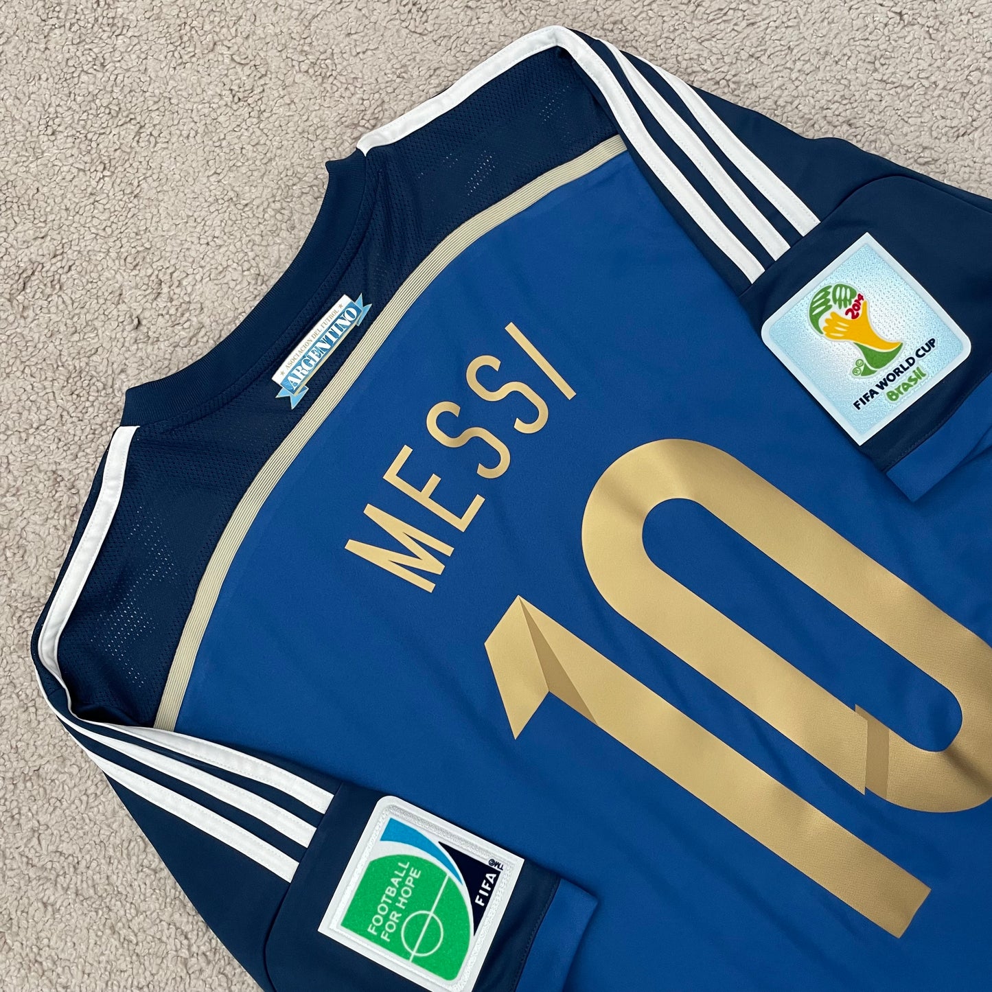 Argentina 2014 World Cup away x Messi #10 (M)