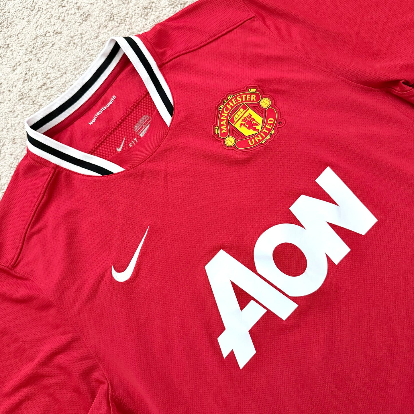 Manchester United 2011/12 home x Ji Sung Park #13 (L)