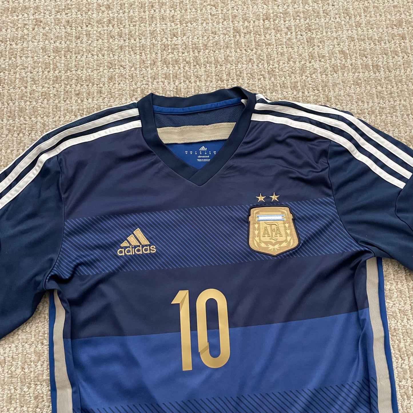 Argentina 2014 World Cup away x Messi #10 (M)