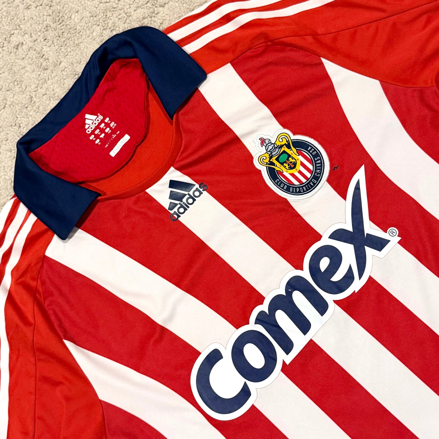 Chivas USA 2008/09 home PLAYER VERSION x Shavar Thomas #4 (XL)