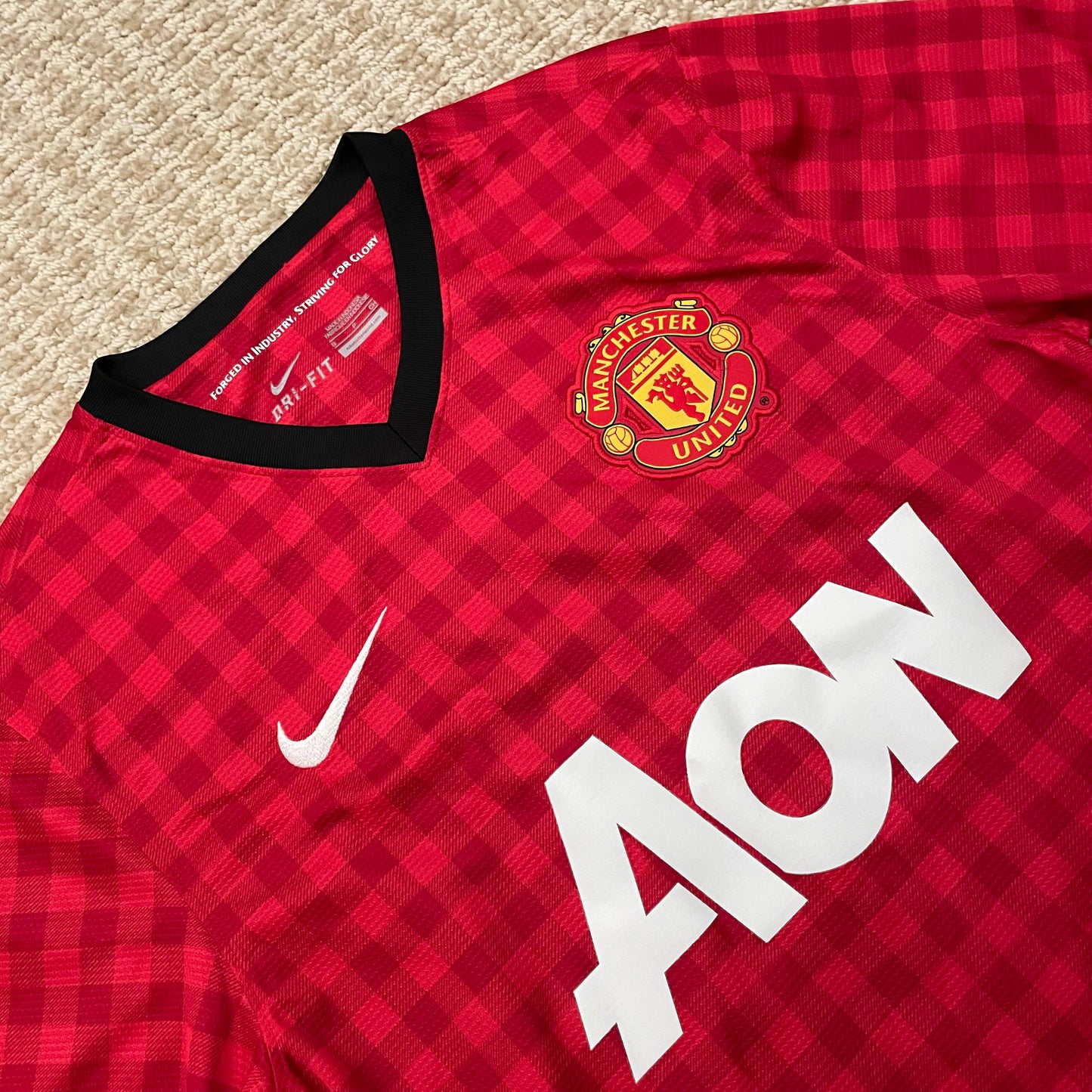 Manchester United 2012/13 home x Chicharito Hernandez #14 (S)