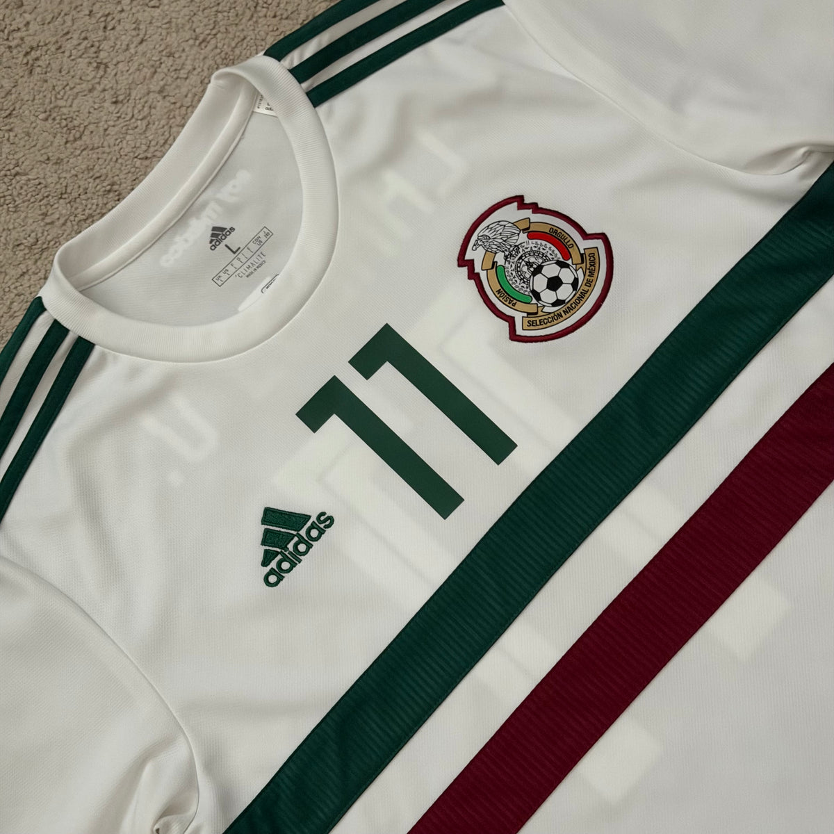 Mexico 2018 World Cup away x Carlos Vela #11 (L)