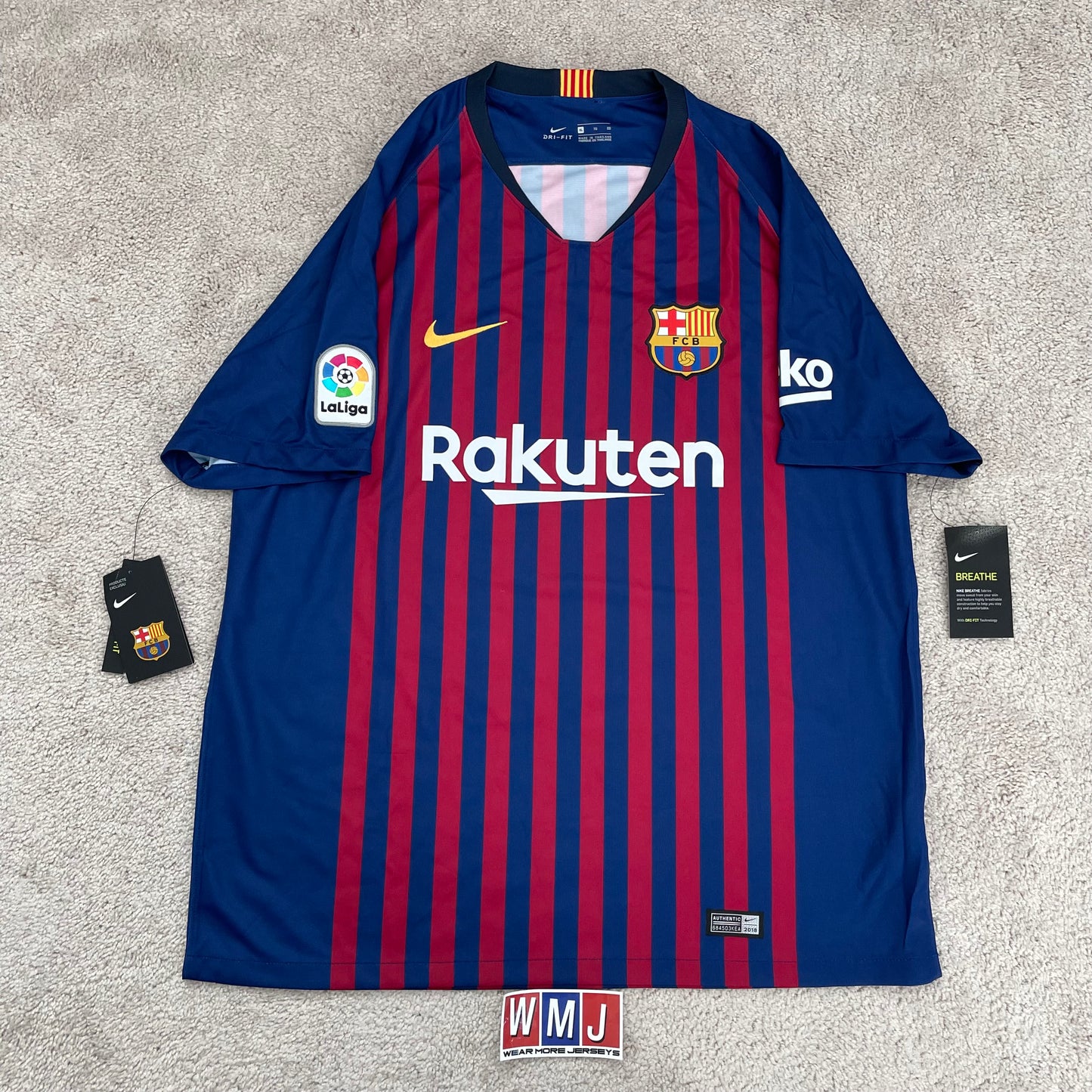 Barcelona 2018/19 home x Messi #10 (XL) *BRAND NEW WITH TAGS