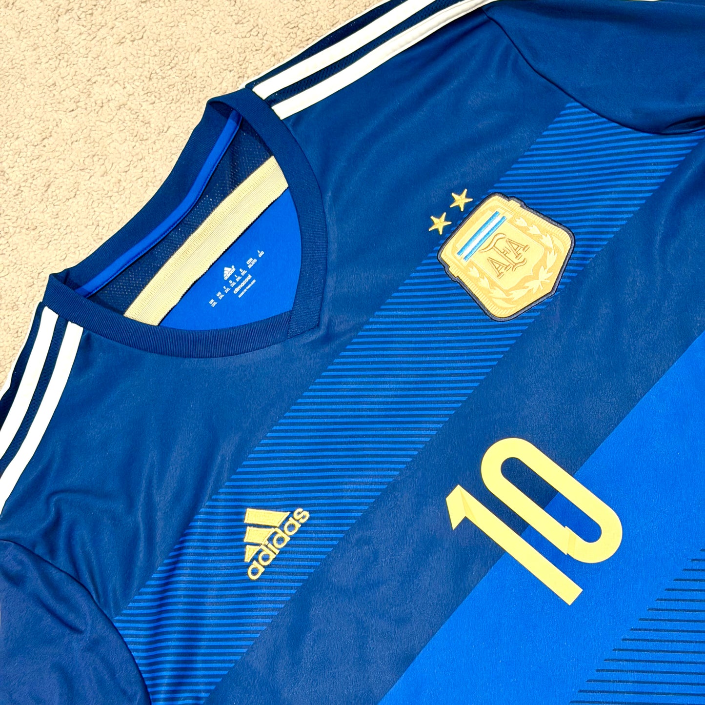 Argentina 2014 World Cup away x Messi #10 (XXL)