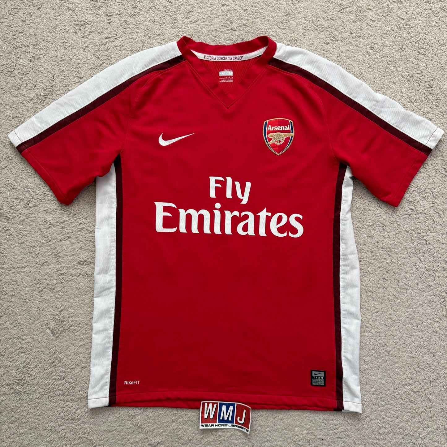 Arsenal 2008/2009/2010 home x Carlos Vela #12 (M)